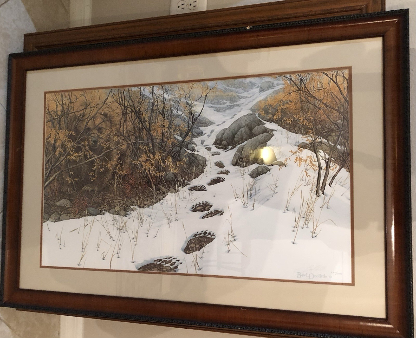 Bev Doolittle Doubled Back Signed - Framed