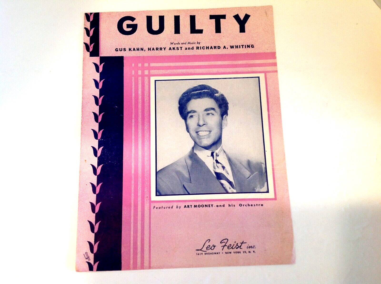 Guilty Sheet Music - 1946.
