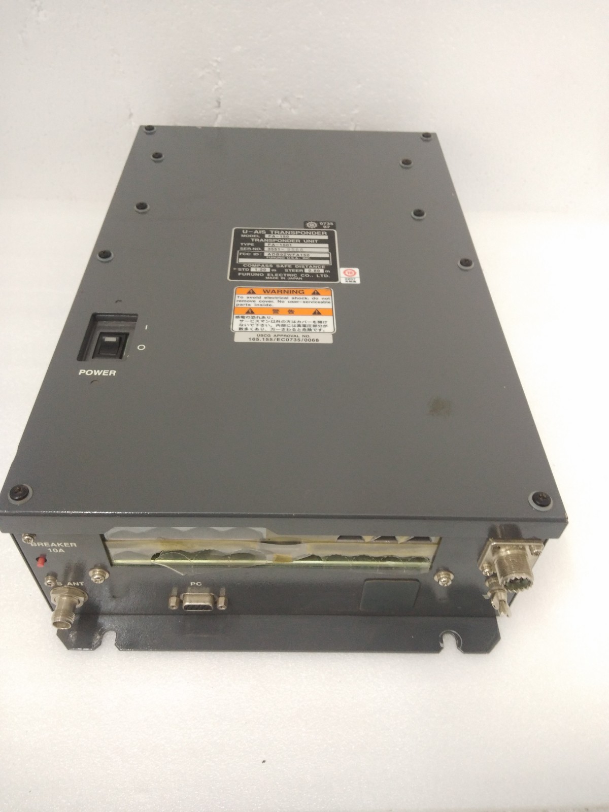 NEW FURUNO FA-150 U- AIS  FA-1501 TRANSPONDER