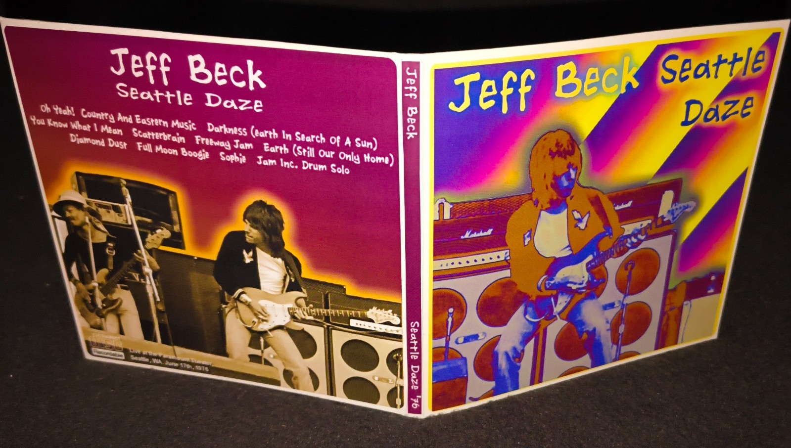 Jeff Beck Seattle 1976 Gate Fold CD NEW