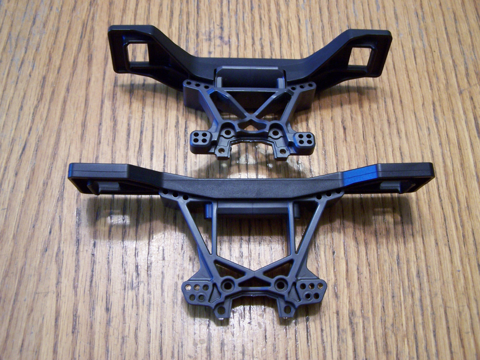 Fit Traxxas 1/10 Slash 4x4 EHD Front Rear Shock Towers &Clipless Body Mounts 4wd