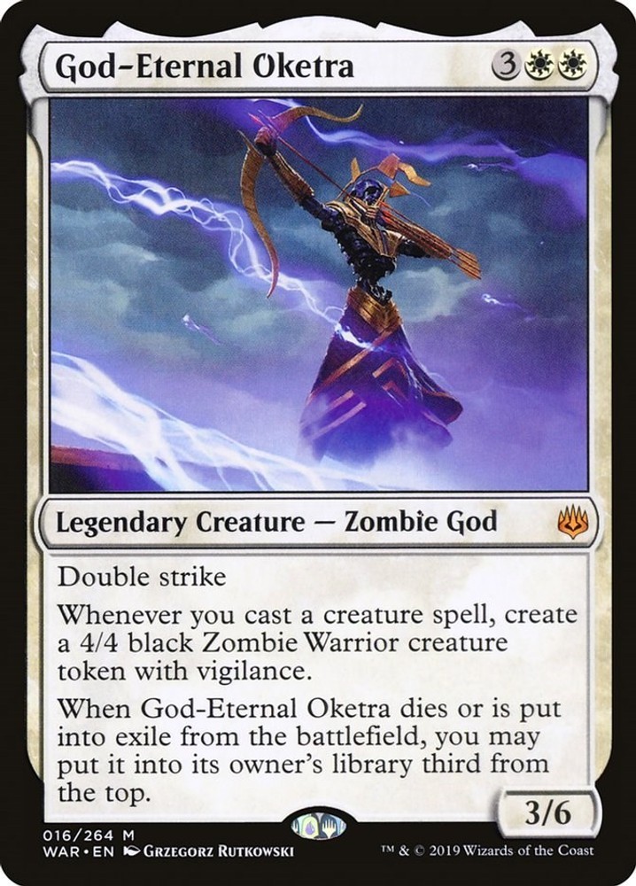 God-Eternal Oketra #16 (NM) War of the Spark (WAR) MTG