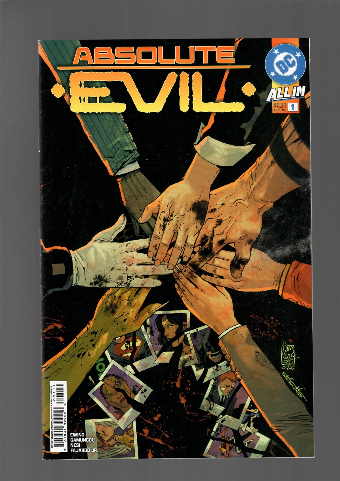 ABSOLUTE EVIL #1 (Ewing/Camuncoli) DC Comics 2025 1st Print NM