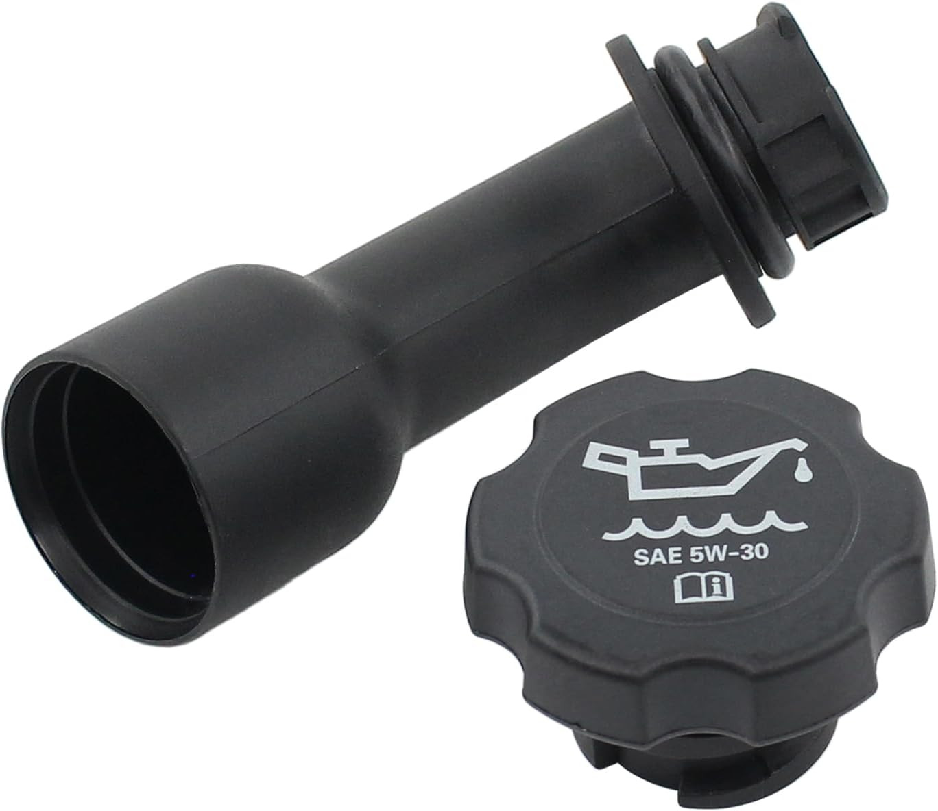 Engine Oil Filler Tube W/Gasket and Oil Filler Cap