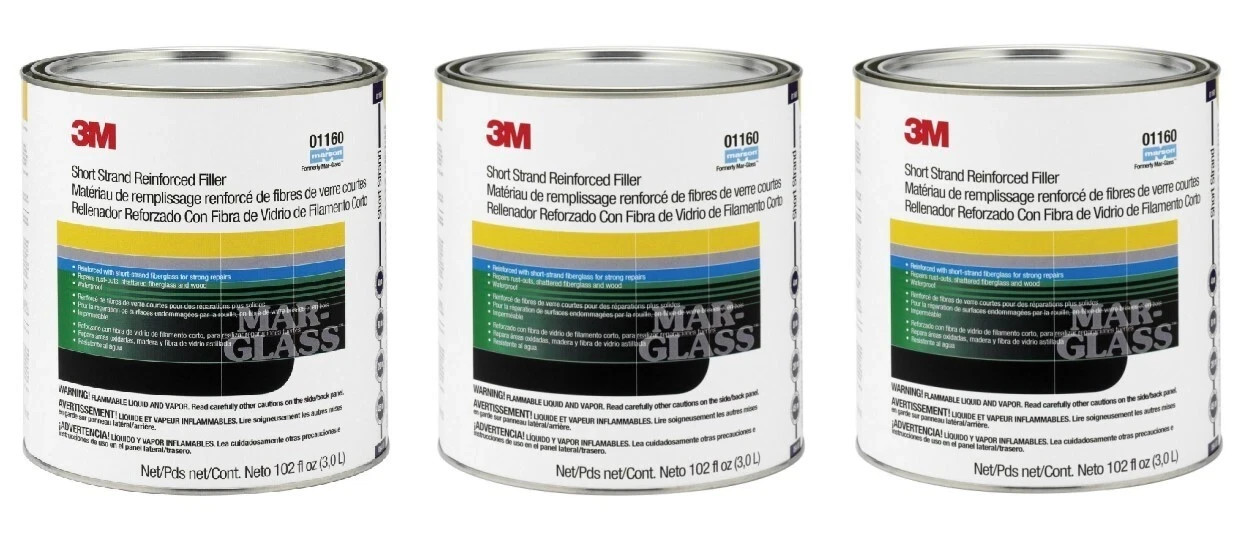 Marson 01160 Short Strand Fiberglass Reinforced Body Filler (3 Gallons) Marson 01160 Short Strand Fiberglass Reinforced Body Filler (3 Gallons)