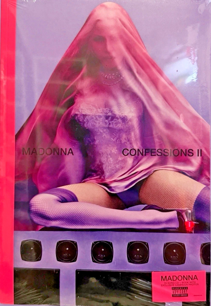 Madonna Confessions 2 II DELUXE 24 PAGE PHOTO BOOK & NEW CD SET In Hand  USA