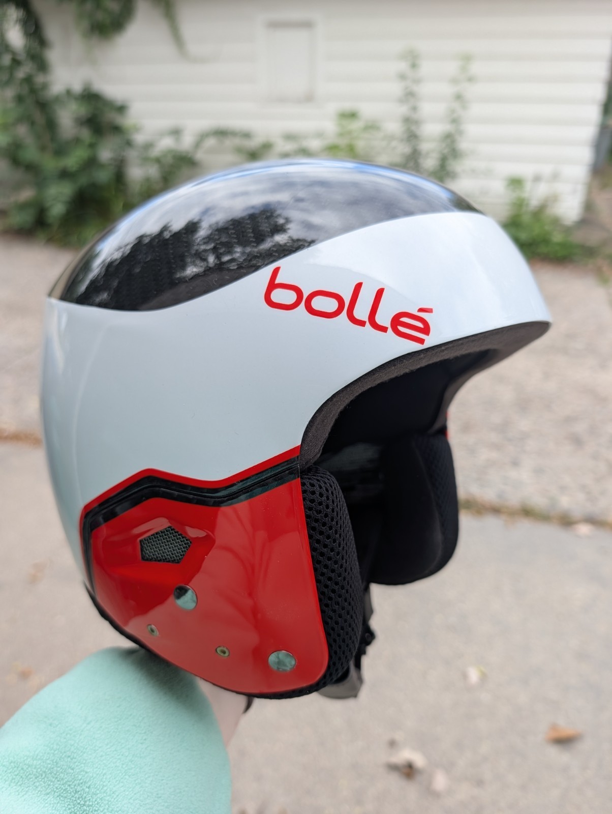 Bolle Medalist Carbon Pro MIPS ski helmet White and Red