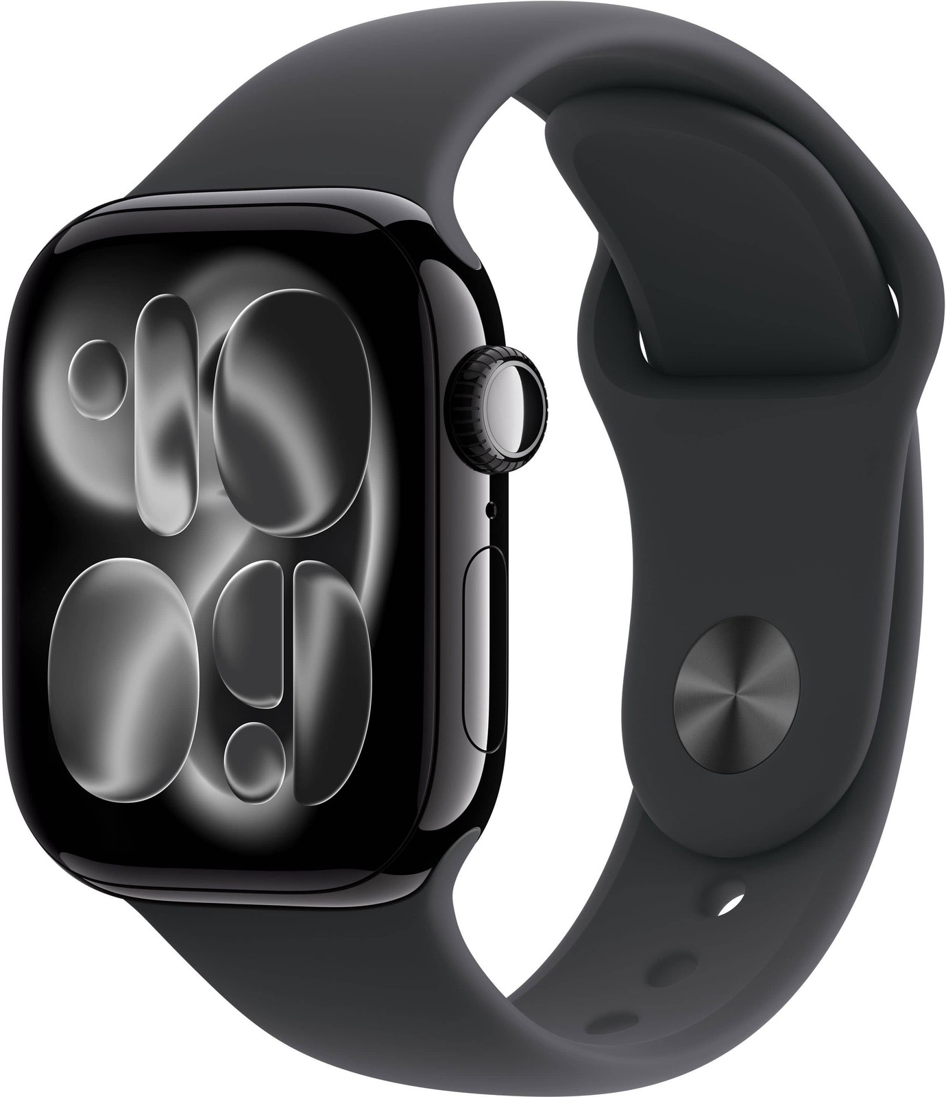 Apple Watch Gen 11 Series 11 46mm Jet Black Aluminum - Black Sport Band