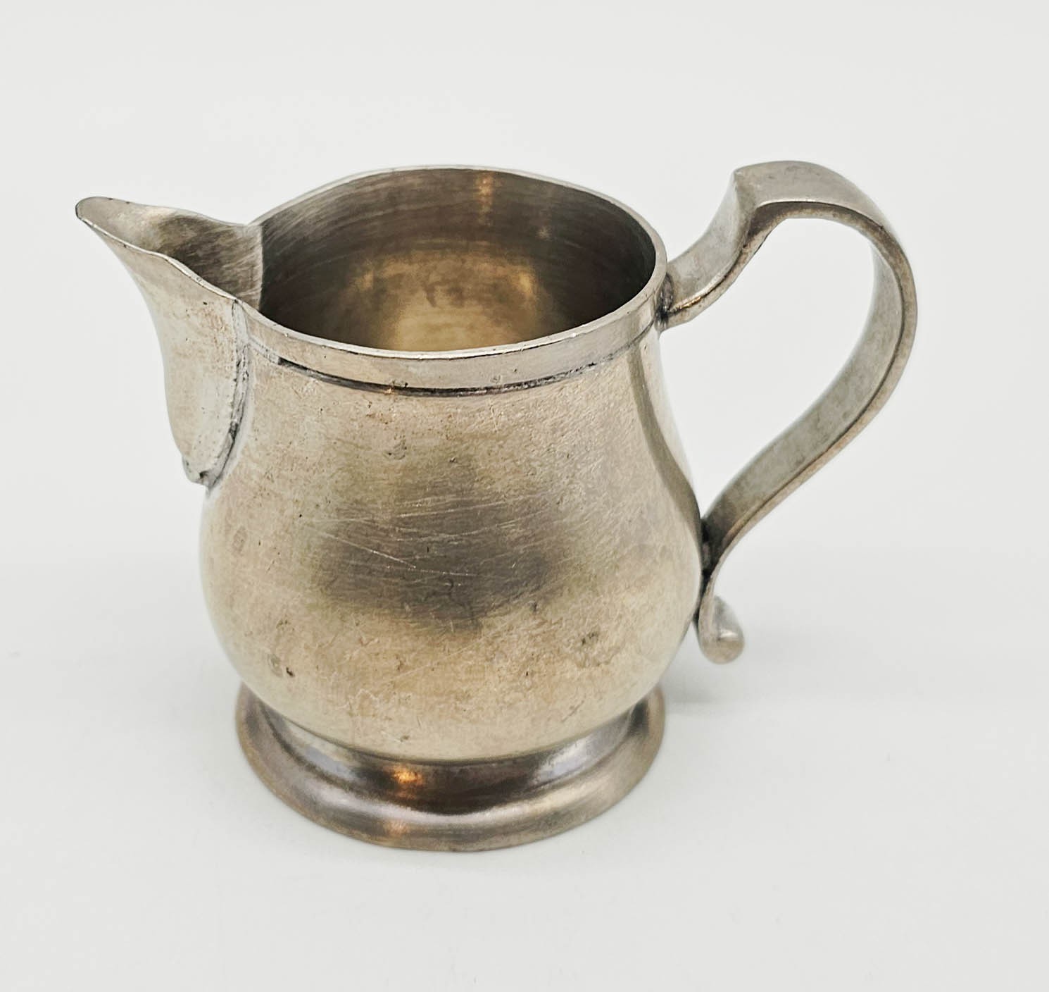 MATCH Pewter Pitcher Creamer Cosi Tabellini 2-1/2”  4 oz - THIS IS FOR 1 PITCHER