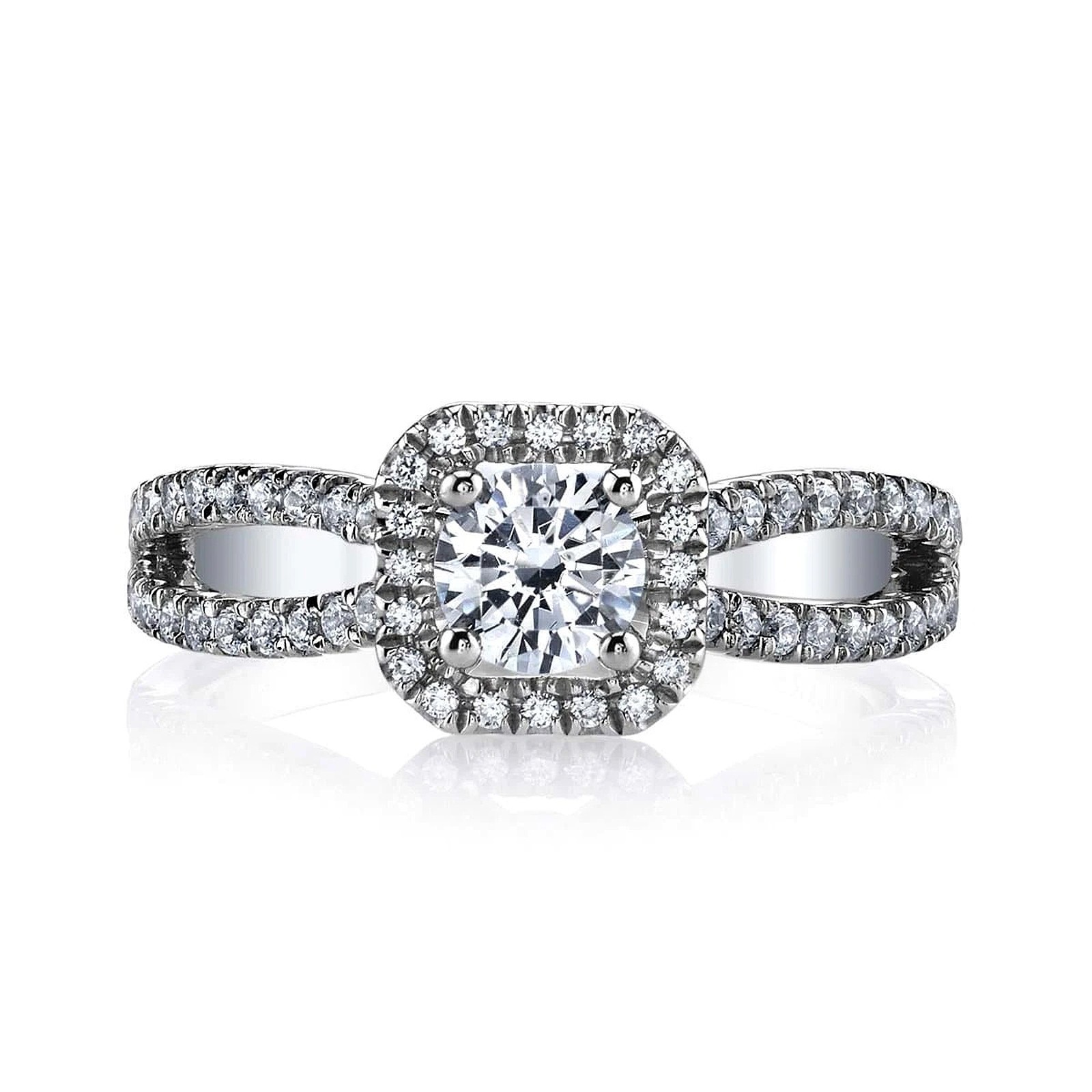 Certified White Diamond 3.00Cts. Round Shape Ring In 925 Silver - Tariffs Free