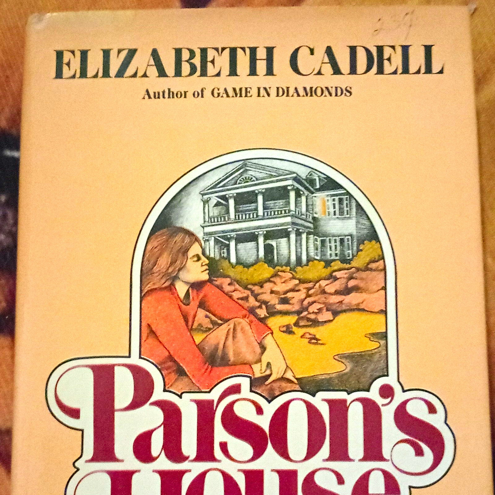 Elizabeth Cadell Parson\'s House Hardcover English 1st Ed 1984 Morrow Dust