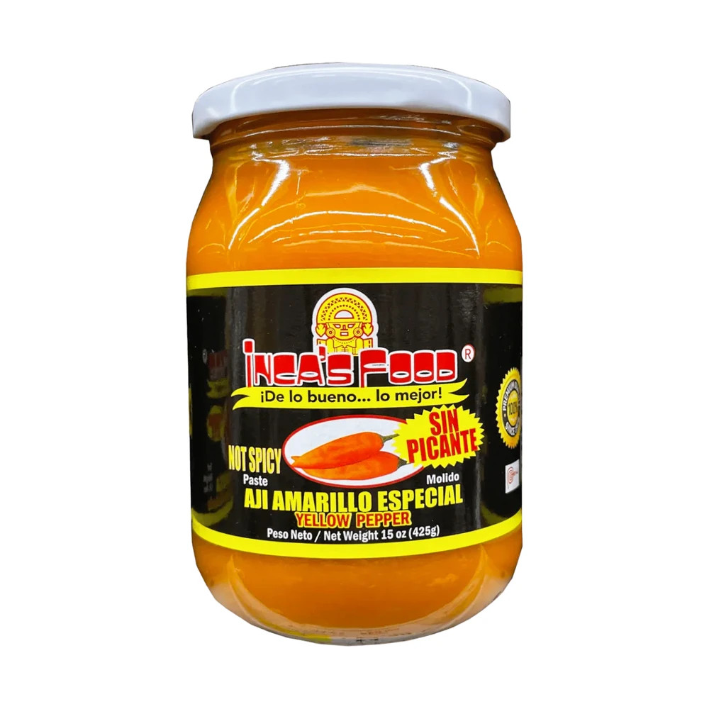 Inca\'s Food Aji Amarillo  Sin Picante- 15. Oz  - PACK X 2