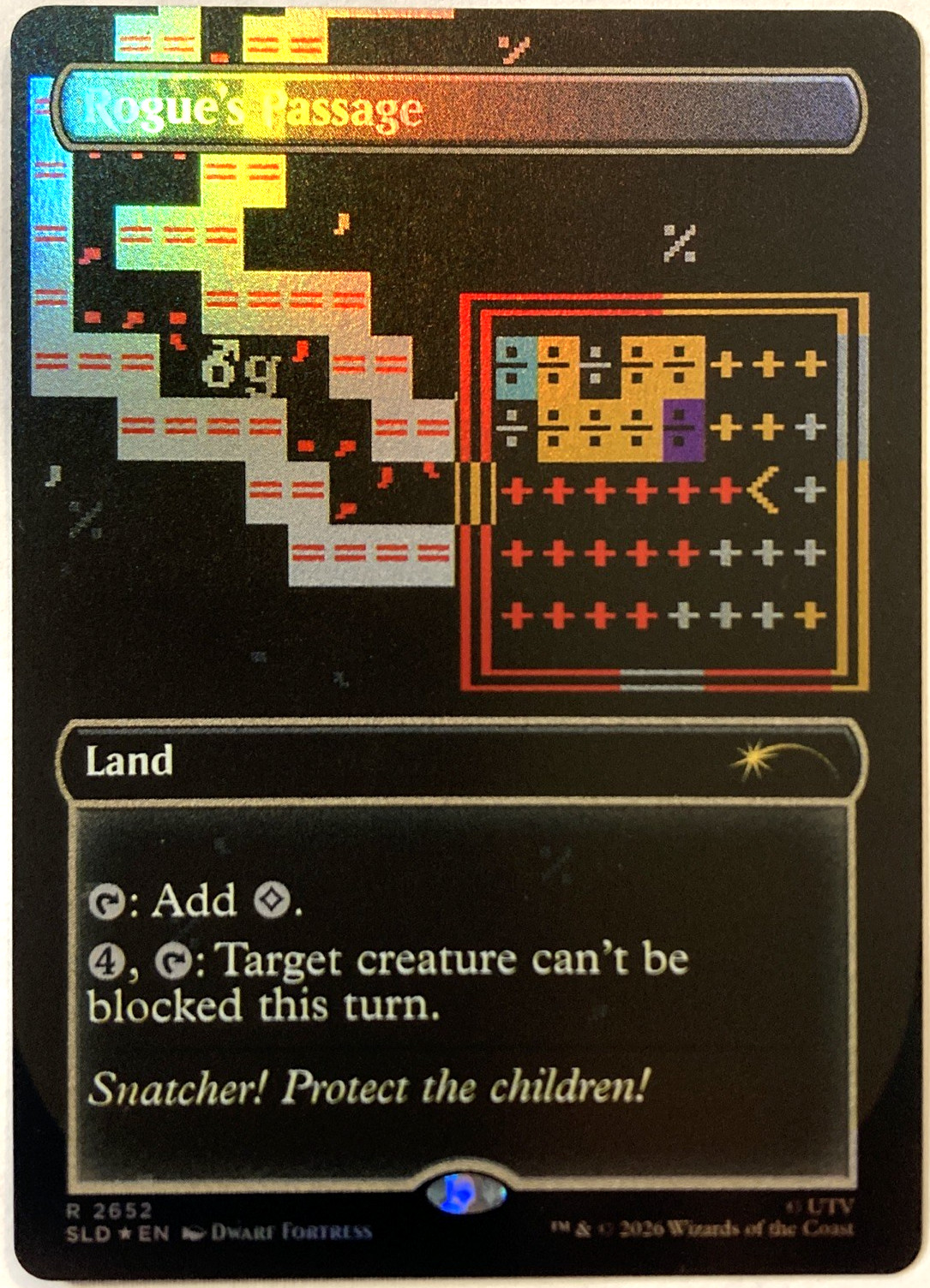 MTG Rogue\'s Passage (Foil) Secret Lair x Dwarf Fortress 2652 NM