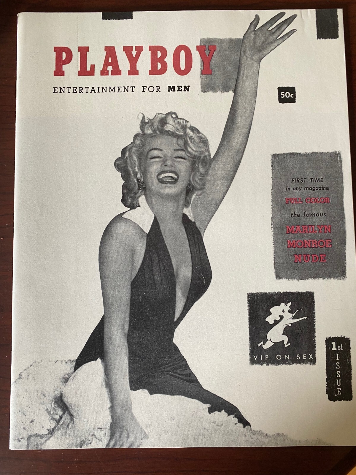Playboy First Issue 1953 Marilyn Monroe Hugh Hefner 1st Issue Read Description