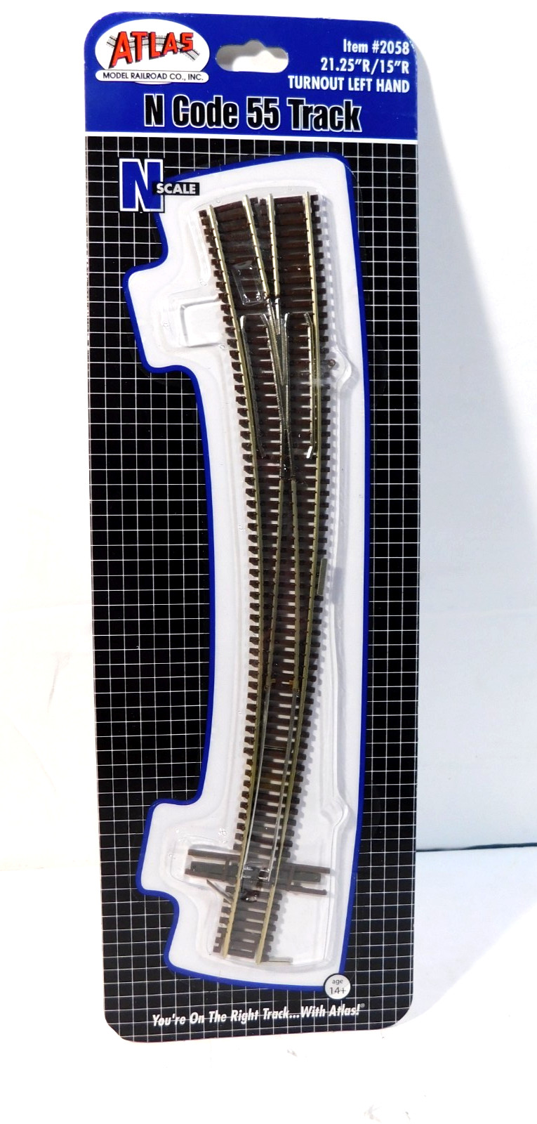 Atlas N Scale Code 55 Track 21.25\ Atlas N Scale Code 55 Track 21.25\