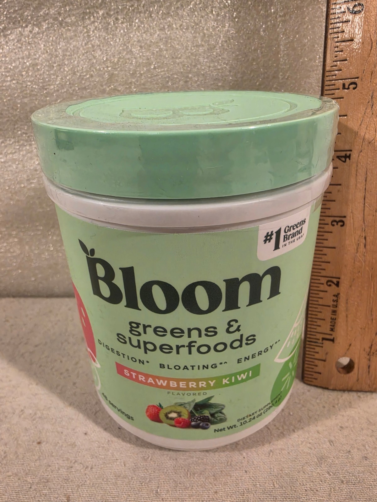 Bloom Greens & Superfoods Powder Strawberry Kiwi 48 Servins New SEALED exp 11/26 Bloom Greens & Superfoods Powder Strawberry Kiwi 48 Servins New SEALED exp 11/26