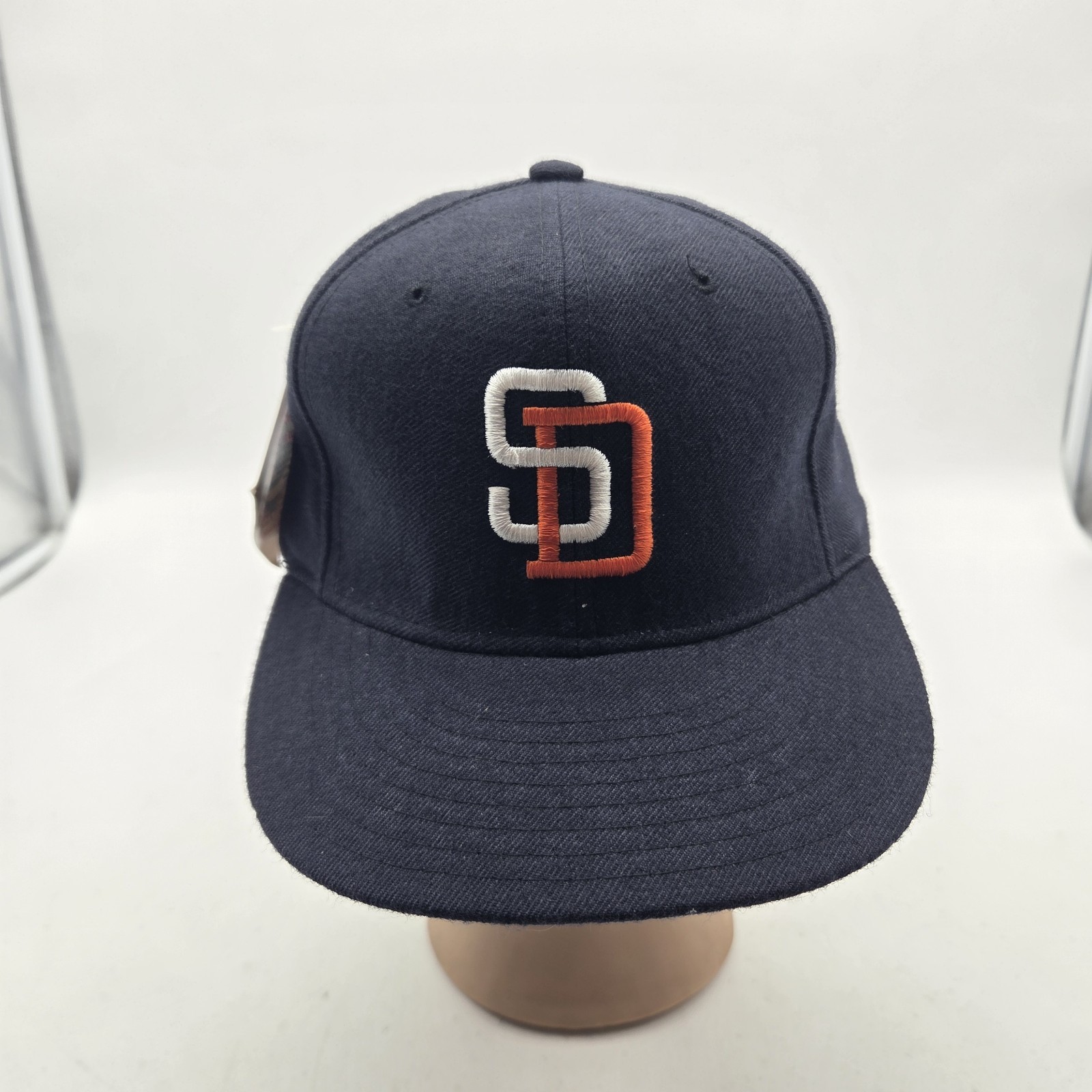 Vtg San Diego Padres New Era Pro Model Fitted Hat 6 3/4 100% Wool USA NWT NOS Vtg San Diego Padres New Era Pro Model Fitted Hat 6 3/4 100% Wool USA NWT NOS