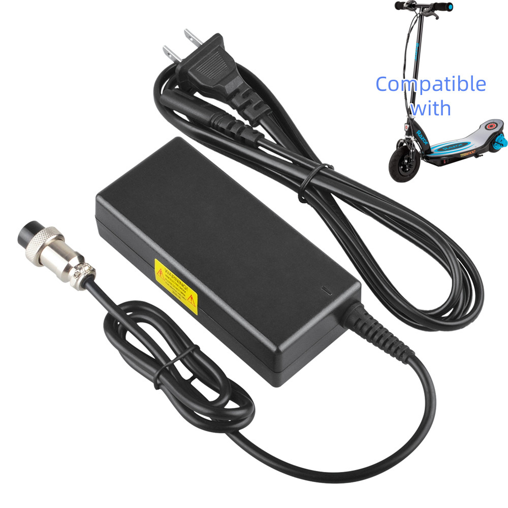 24V 2A Charger for Razor E100 E300 E125 E150 E500