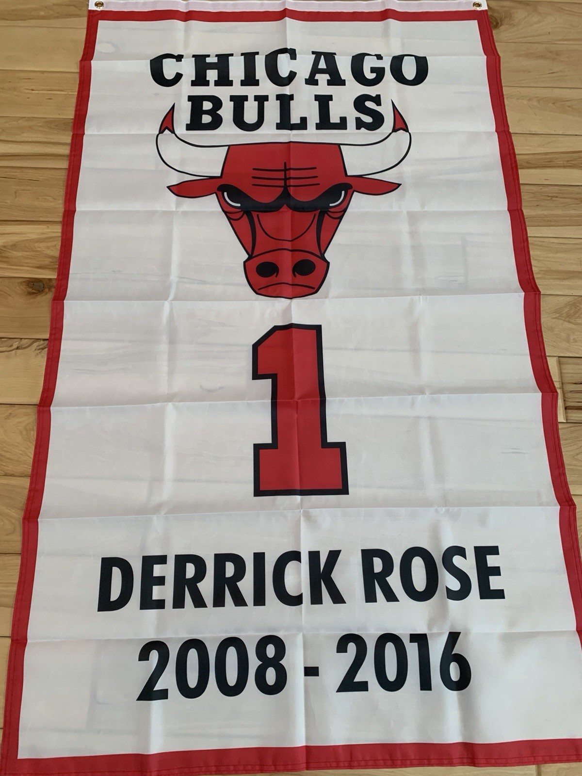3’x5’ Derrick Rose Chicago Bulls retirement banner/flag 3’x5’ Derrick Rose Chicago Bulls retirement banner/flag