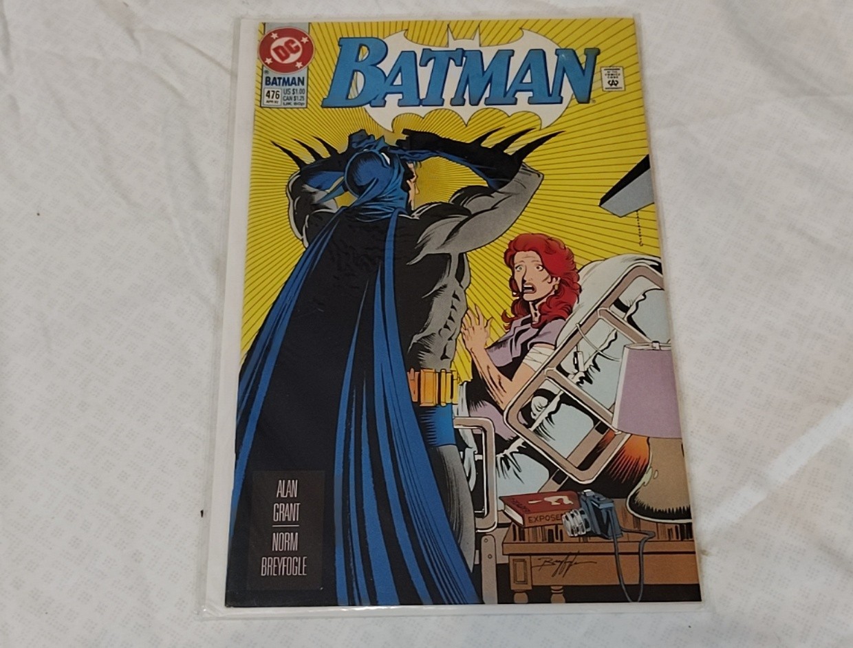 Batman #476 (DC Comics April 1992) - VINTAGE DC BATMAN COMIC BOOK - HIGH QUALITY Batman #476 (DC Comics April 1992) - VINTAGE DC BATMAN COMIC BOOK - HIGH QUALITY