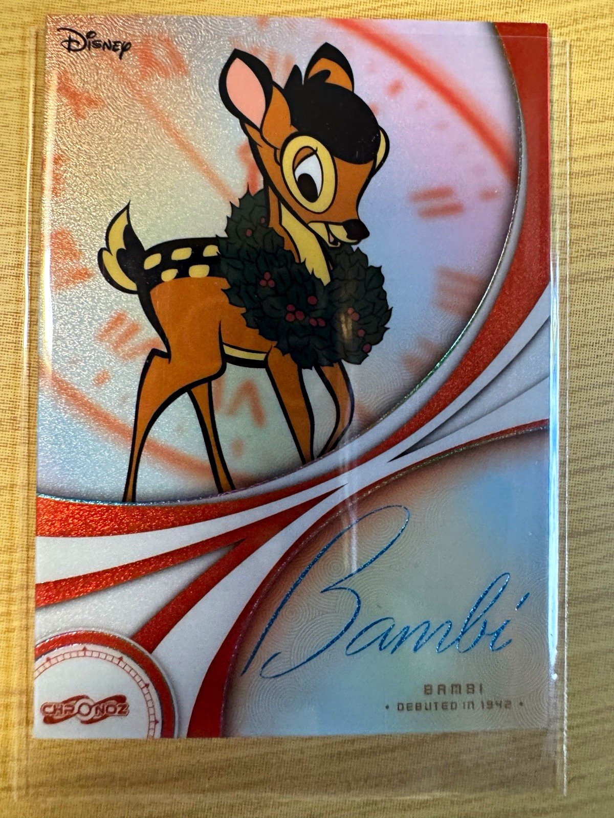 CARDFUN 2026 ChronoZ Disney Legacy Bambi /30 Single Script Art Orange CDL-SSO-27 CARDFUN 2026 ChronoZ Disney Legacy Bambi /30 Single Script Art Orange CDL-SSO-27