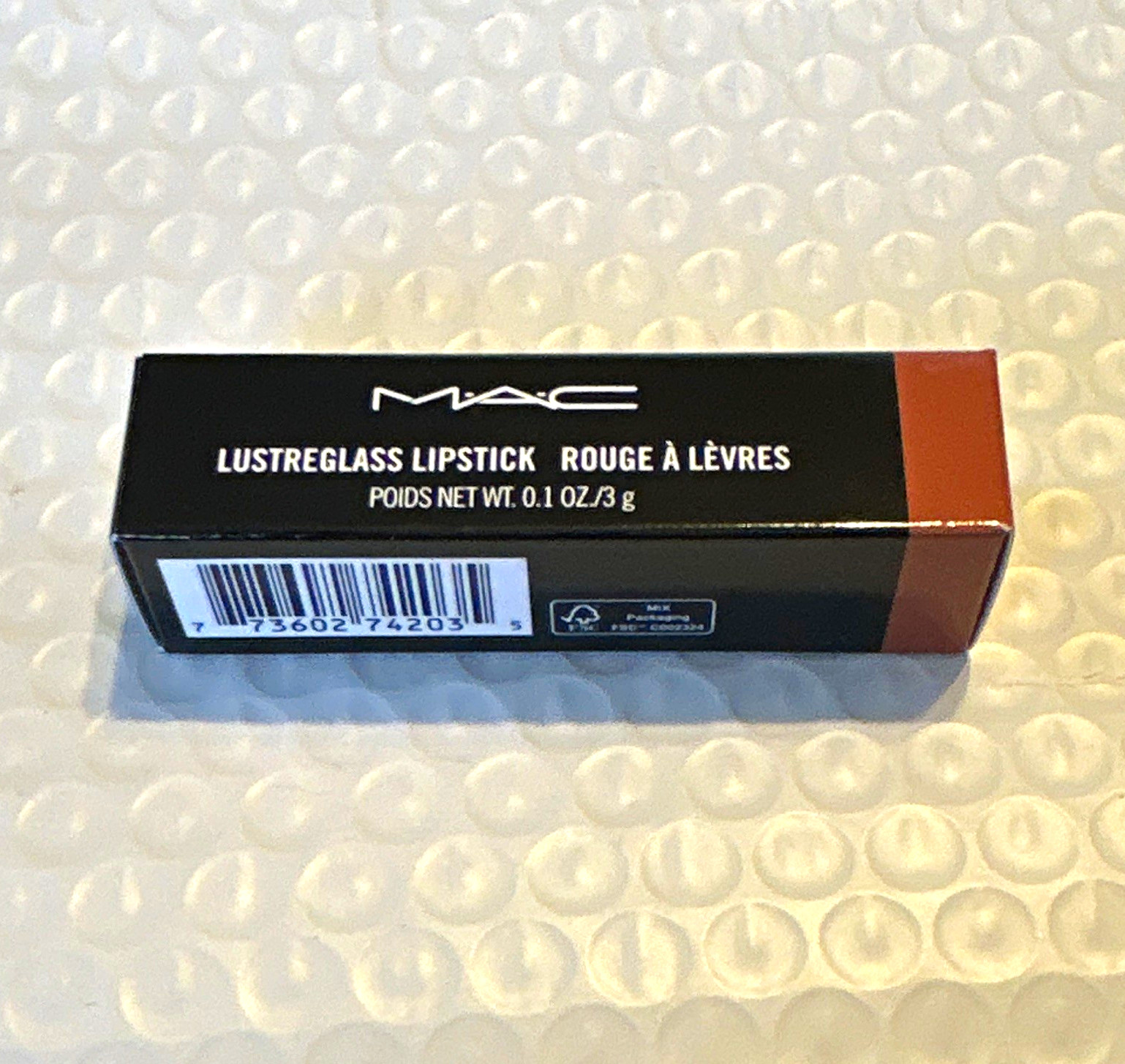 Original M·A·C Lustreglass Lipstick Stick - 570 Signature Move 0.1 oz Original M·A·C Lustreglass Lipstick Stick - 570 Signature Move 0.1 oz
