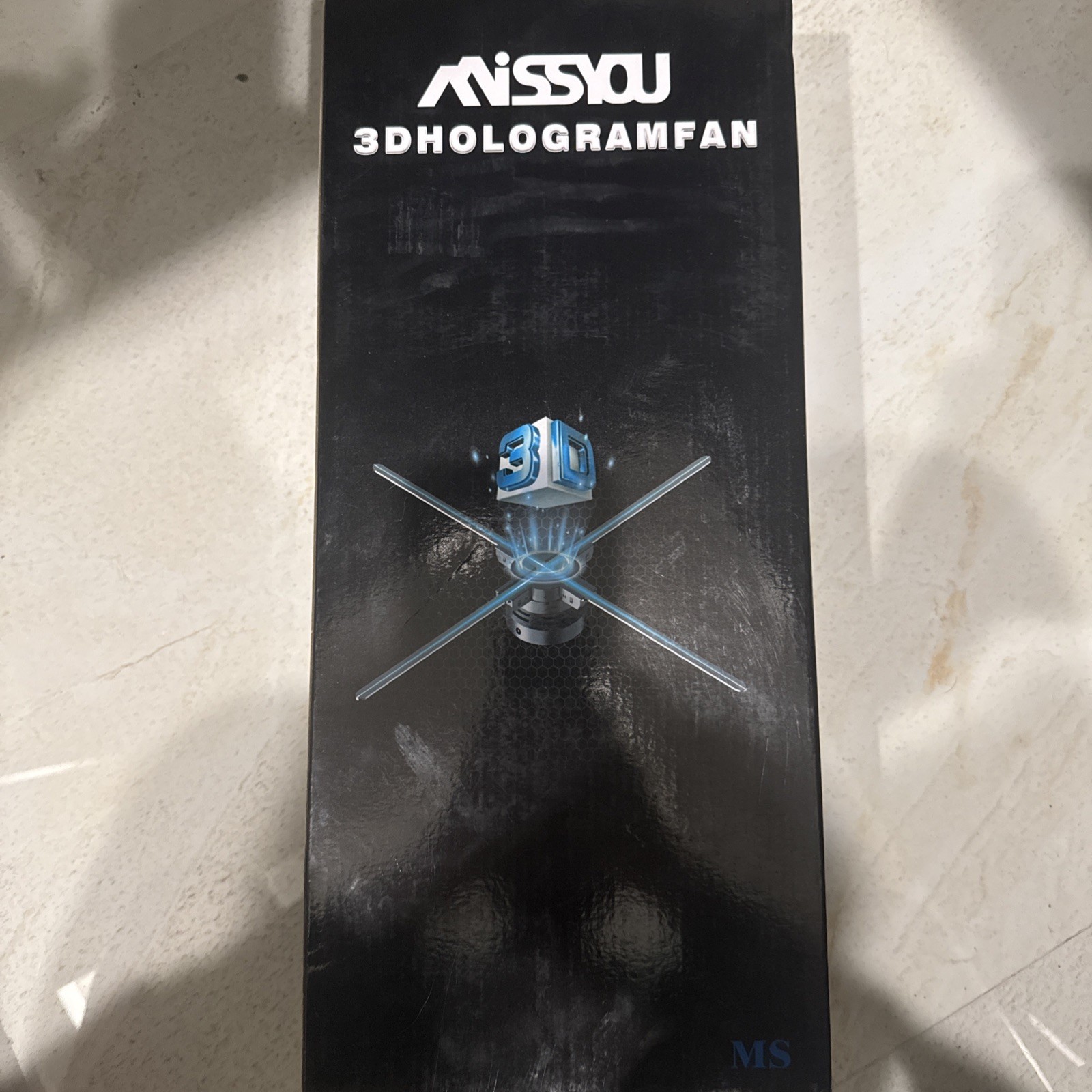Missyou 3D Hologram Fan,27.5\