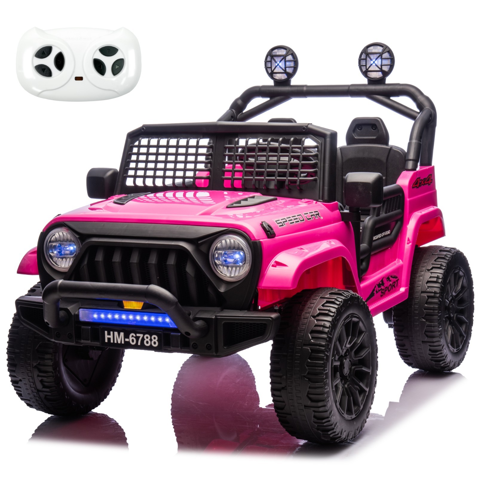 2 Seater Kids Electric Car 24V Ride on Toy Battery Power Wheel Truck with Remote