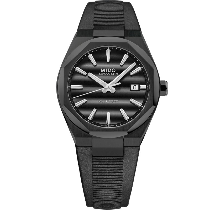 Mido Multifort 8 One Crown 40mm Black Dial Men\'s Watch M0555073705100 Mido Multifort 8 One Crown 40mm Black Dial Men\'s Watch M0555073705100
