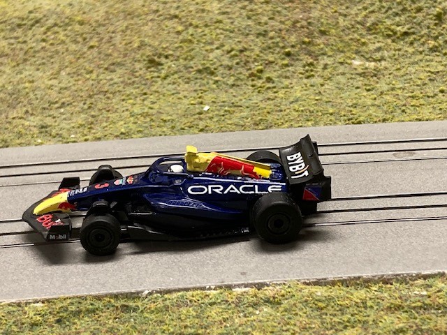 Aurora AFX Racemasters Mega G+ Max Verstappen Red Bull FI HO Slot Car