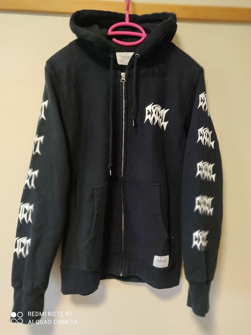 FUCT SSDD Zip-Up Sweat Hoodie Men\'s S Size Back Print Logo