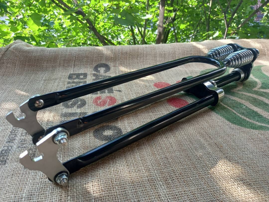 NEW  Monark Type II HD Dual Springer Whizzer Motorized Bicycle Fork Built in USA