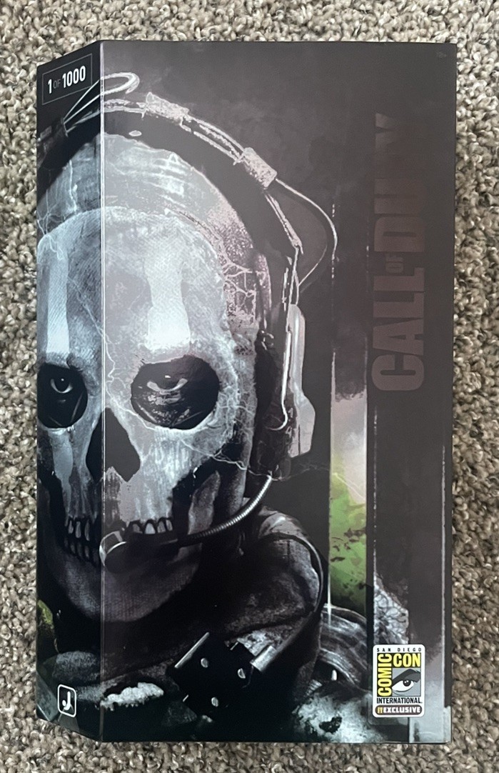 SDCC 2023 JAZWARES CALL OF DUTY GHOST MODERN WARFARE FIGURE (SEALED) SDCC 2023 JAZWARES CALL OF DUTY GHOST MODERN WARFARE FIGURE (SEALED)