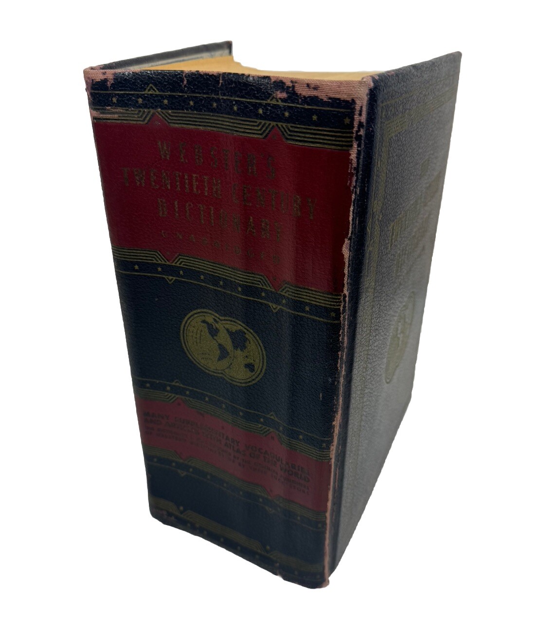 Vintage 1942 Webster’s Twentieth Century Dictionary Unabridged