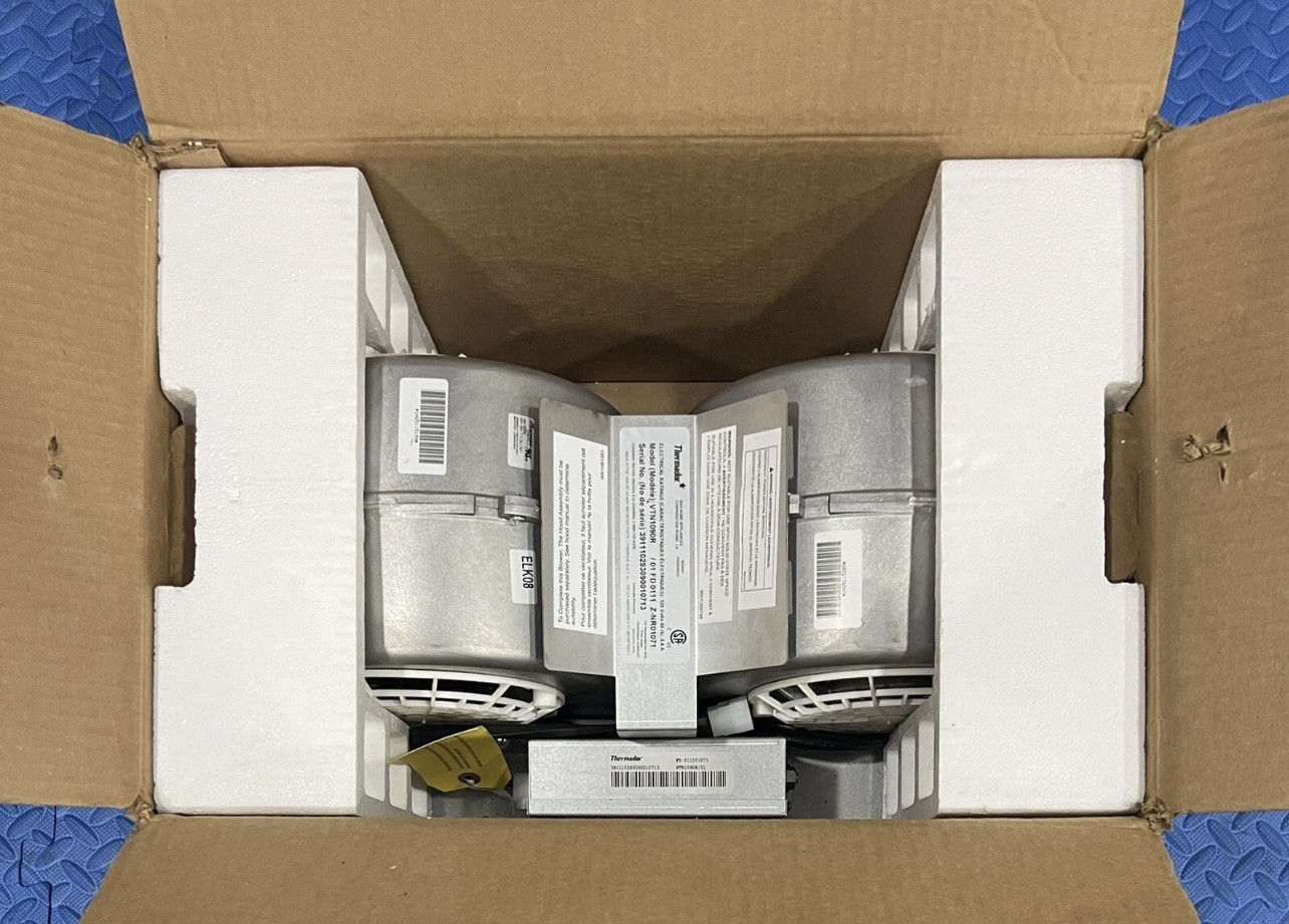 THERMADOR 1000cfm INTERNAL BLOWER #VTN1090R FOR HOOD VENTS, C-pics & desc