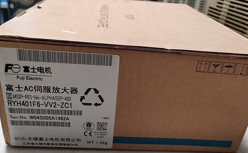 1PC Fuji RYH401F6-VV2-ZC1 Servo Drive New In Box Fast Ship RYH401F6VV2ZC1 #US