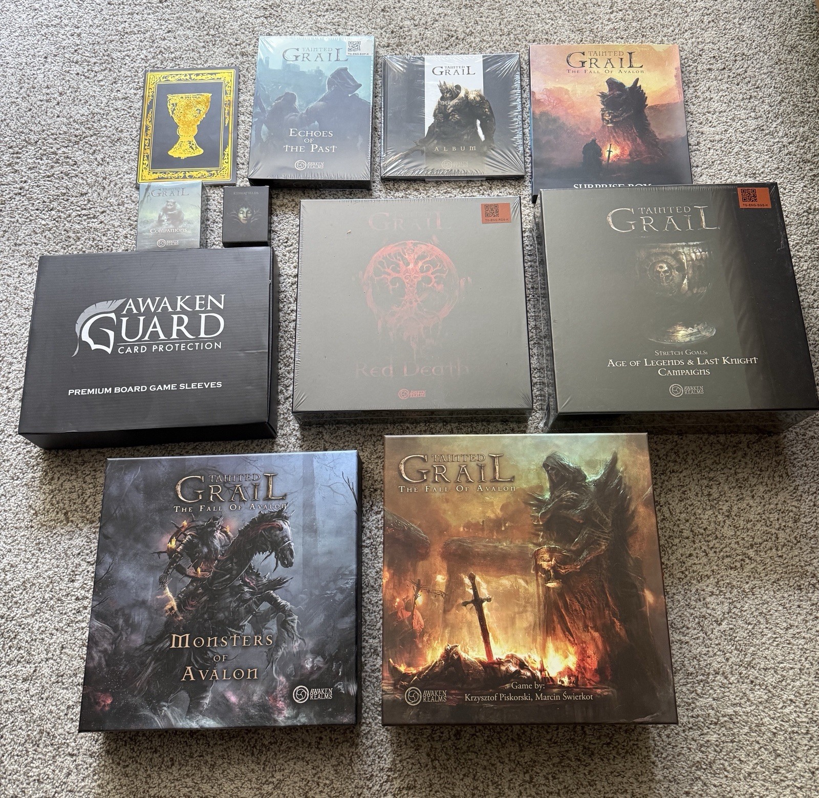 Awaken Realms Tainted Grail Fall of Avalon Bundle Expansions Miniatures-Sundrop
