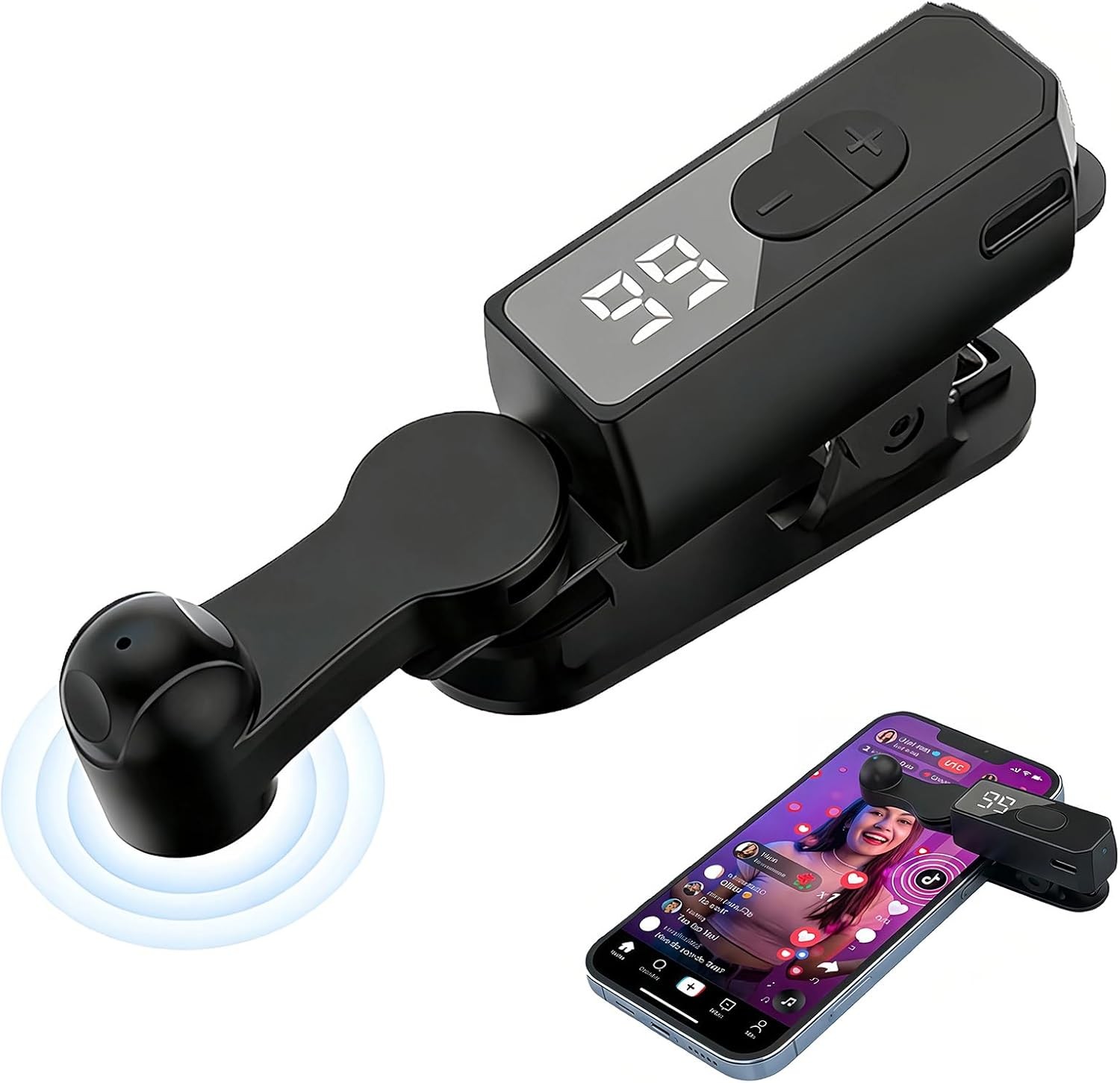 Rechargeable Cordless Auto Clicker Tapper for Tiktok Smartphone,Adjustable Speed Rechargeable Cordless Auto Clicker Tapper for Tiktok Smartphone,Adjustable Speed