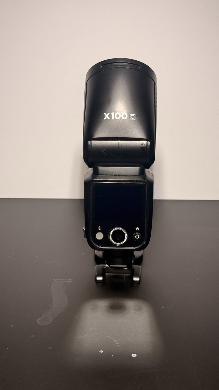 Flashpoint X100 Li-on Round Head Flash Olympus/Panasonic Excellent