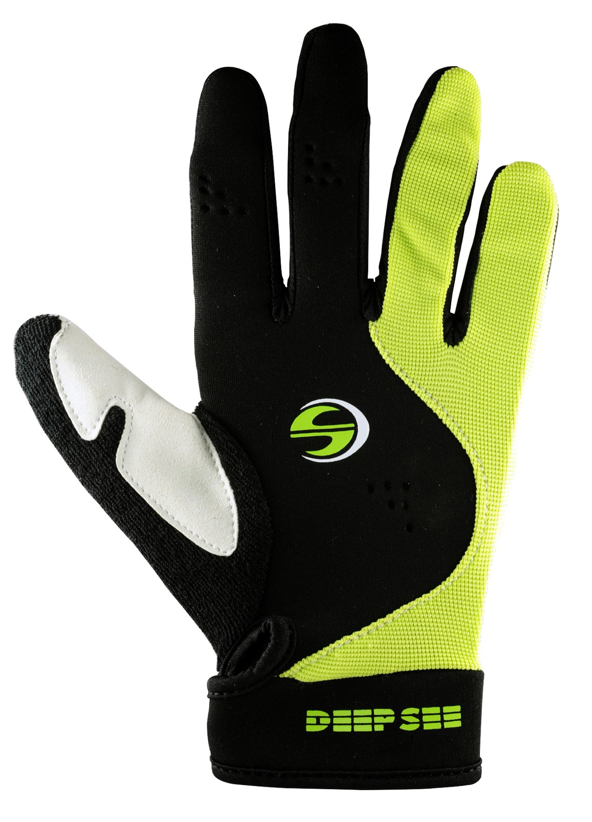 Deep See 2mm Sport Scuba Diving Gloves - Yellow - X-Small
