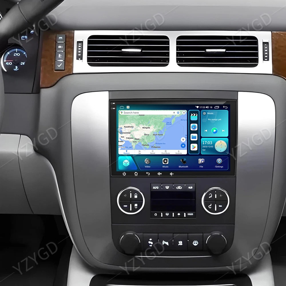 For GMC Terrain Carplay Screen Car Radio 2010-2017 Android14 MultimediaGPS Navi