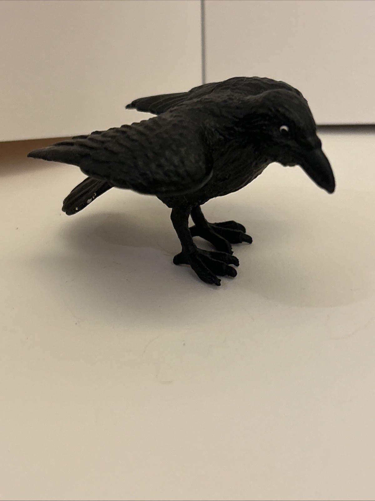 Bullyland Raven Bird Animal Plastic Figure Made In Germany Used Great Condition Bullyland Raven Bird Animal Plastic Figure Made In Germany Used Great Condition