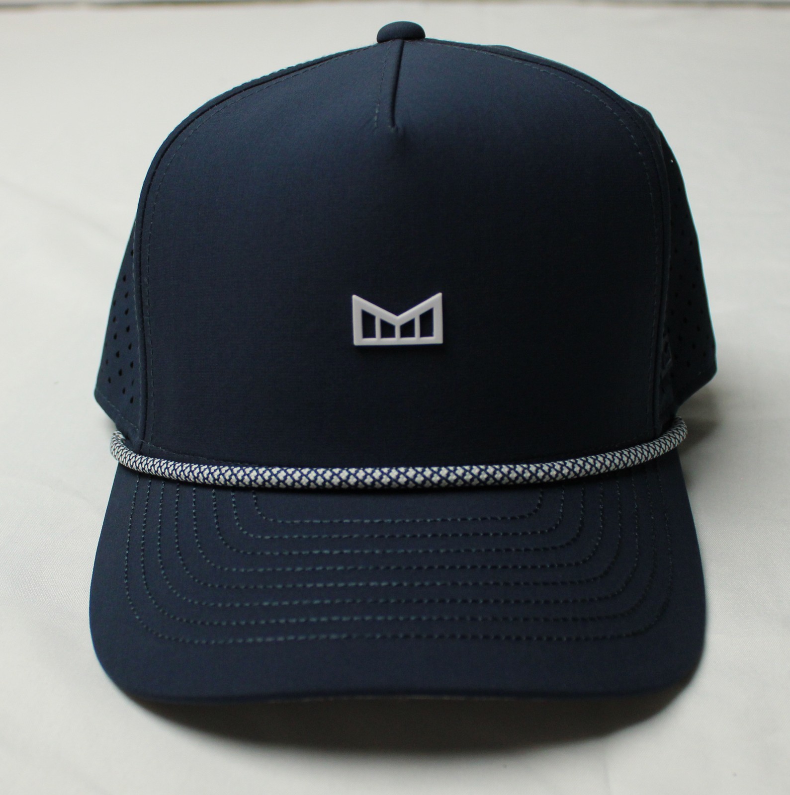 Melin Unisex Adult\'s Odysea Rope Bulls Icon Hydro Snapback WR4 Navy Small NWT