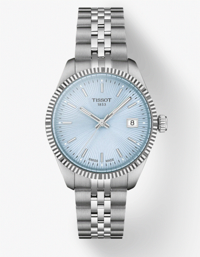 Tissot Ballade 34mm Classic Quartz Blue Dial Women's Watch T1562101135100