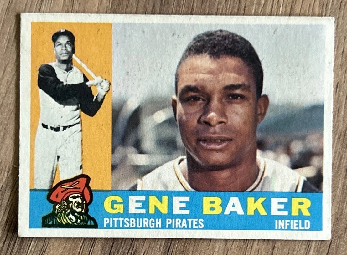 1960 Topps - High Number - Gene Baker #539 EX+