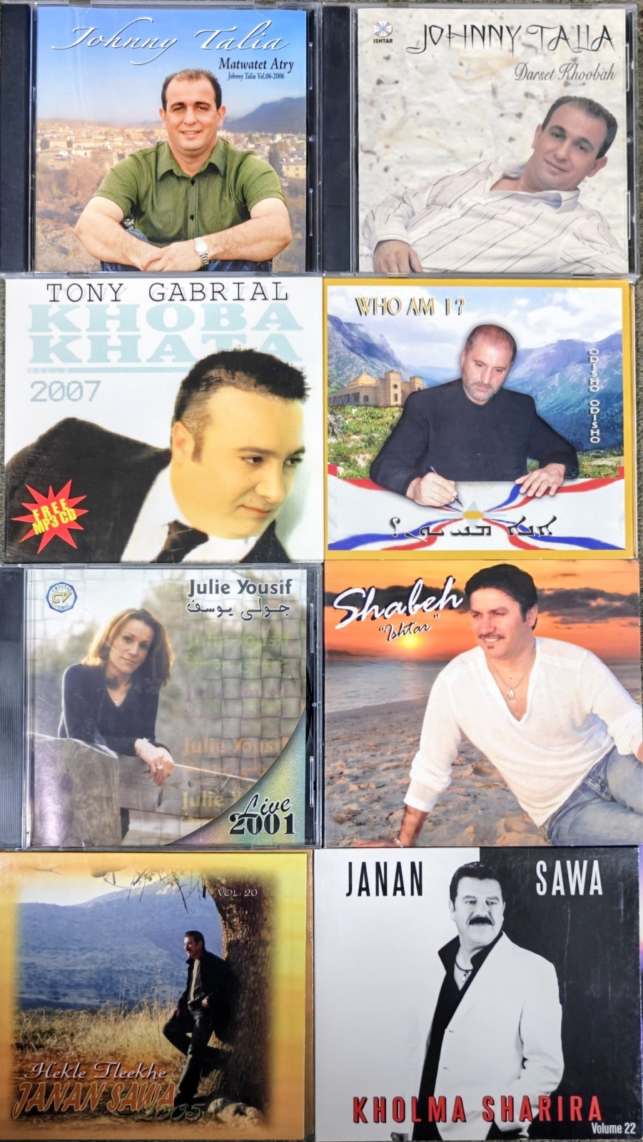 Assyrian - Artists - Singers - CDs - Extremely RARE - SOLD Individually Assyrian - Artists - Singers - CDs - Extremely RARE - SOLD Individually