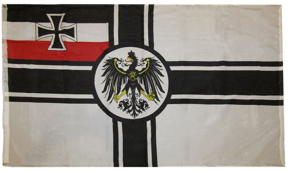 3x5 German Germany Imperial WWI 3'x5' Premium Rough Tex 100D Oxford Poly Flag 