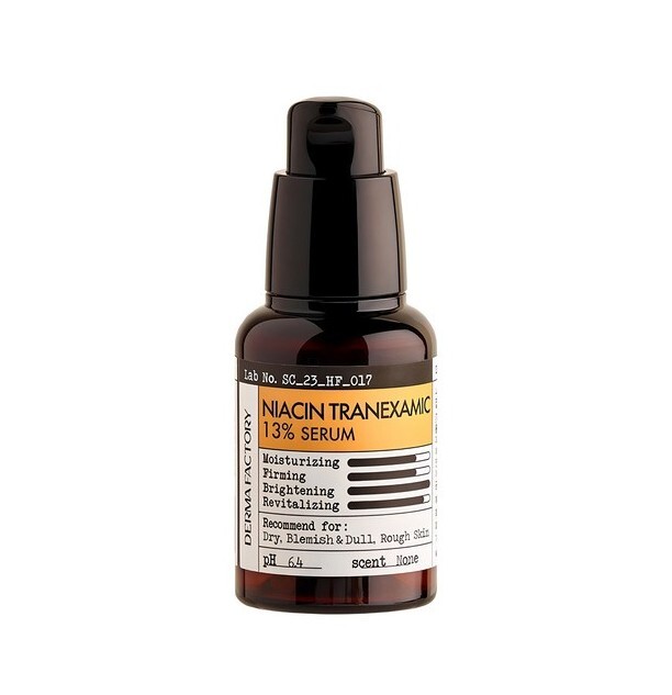 Derma Factory/Niacin Tranexamic Acid 13% Serum30ml , Tranexamic Acid 6% Cream30m