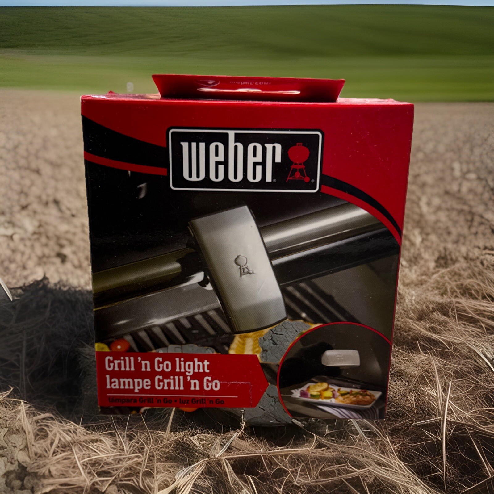 Weber 7661 3 inch Handle Light - Gray