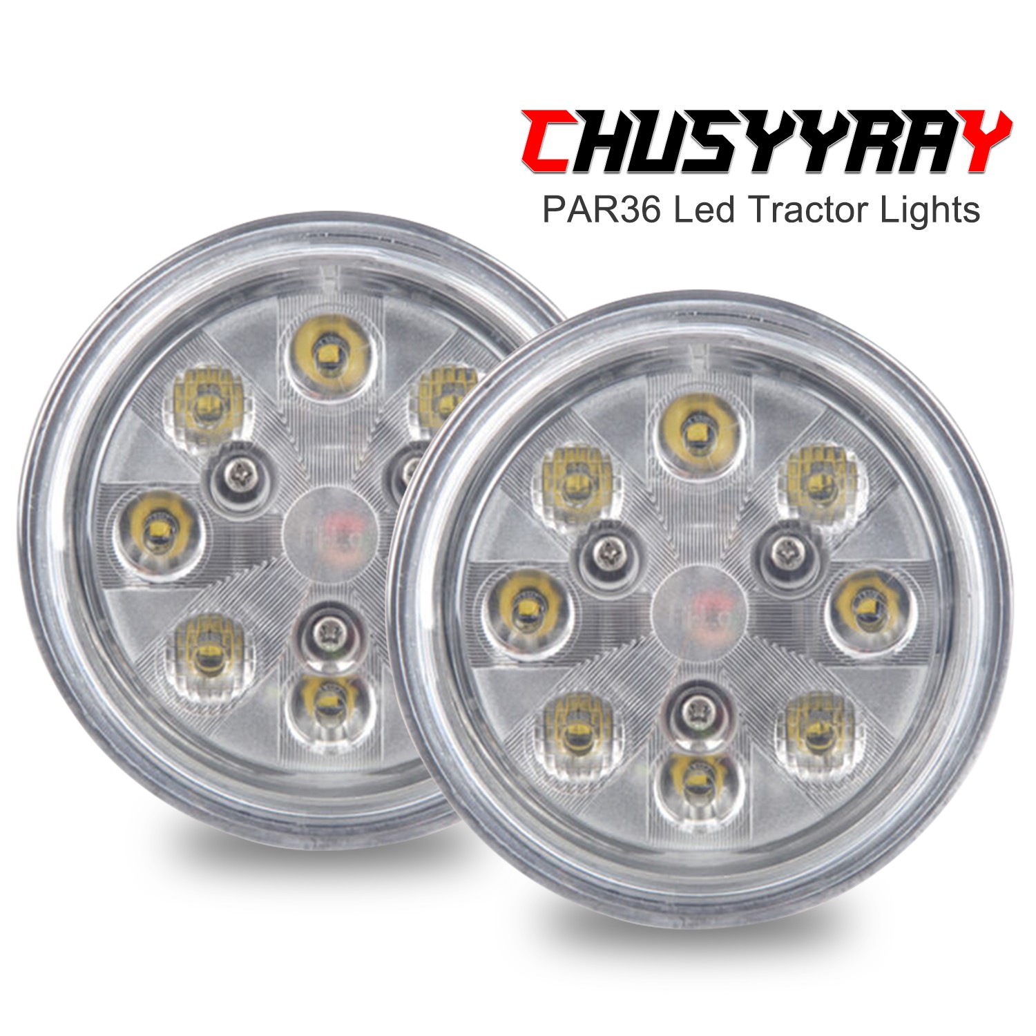 12V 60000 Lumens LED PAR36 Aviation Grade Aircraft Landing Light 4-1/2